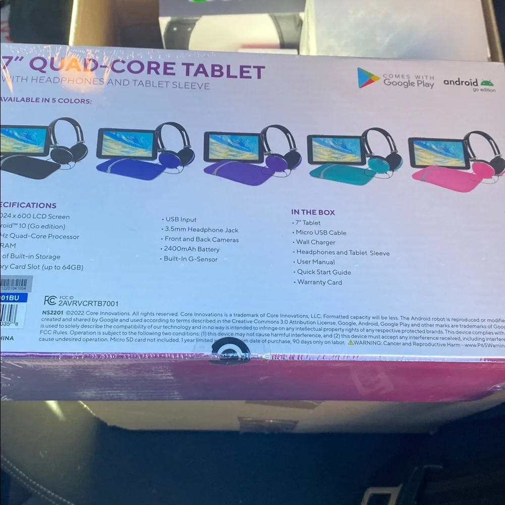 7" Quad-Core Tablet - Picture 2 of 4